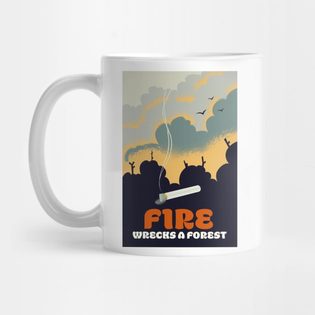 Fire - Wrecks a Forest by nickemporium1